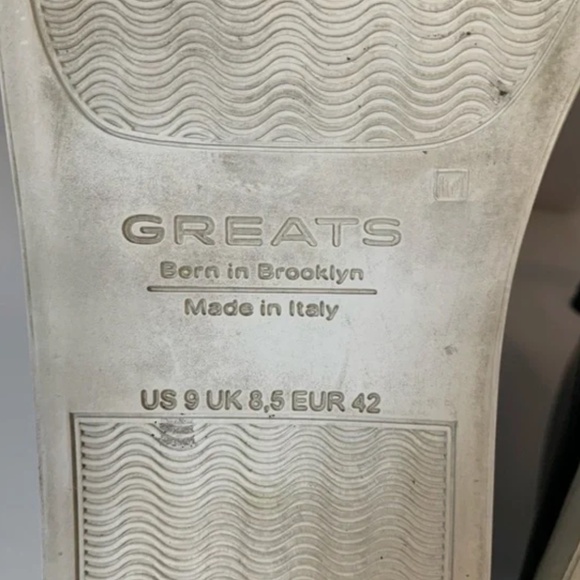 Greats Brooklyn Royale Chukka Nero Leather Sneakers | EU Size 42 W11 Mens 9.5 main image 6
